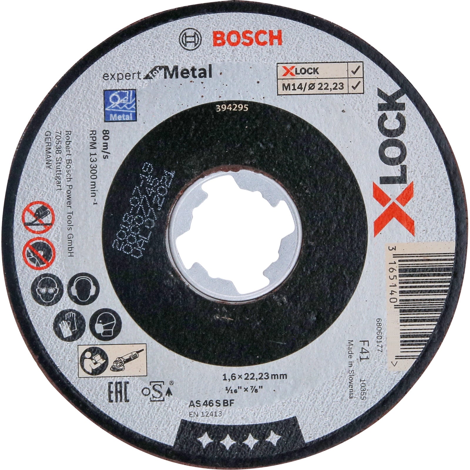 Bosch X-LOCK Trennscheibe Expert for Metal gerade