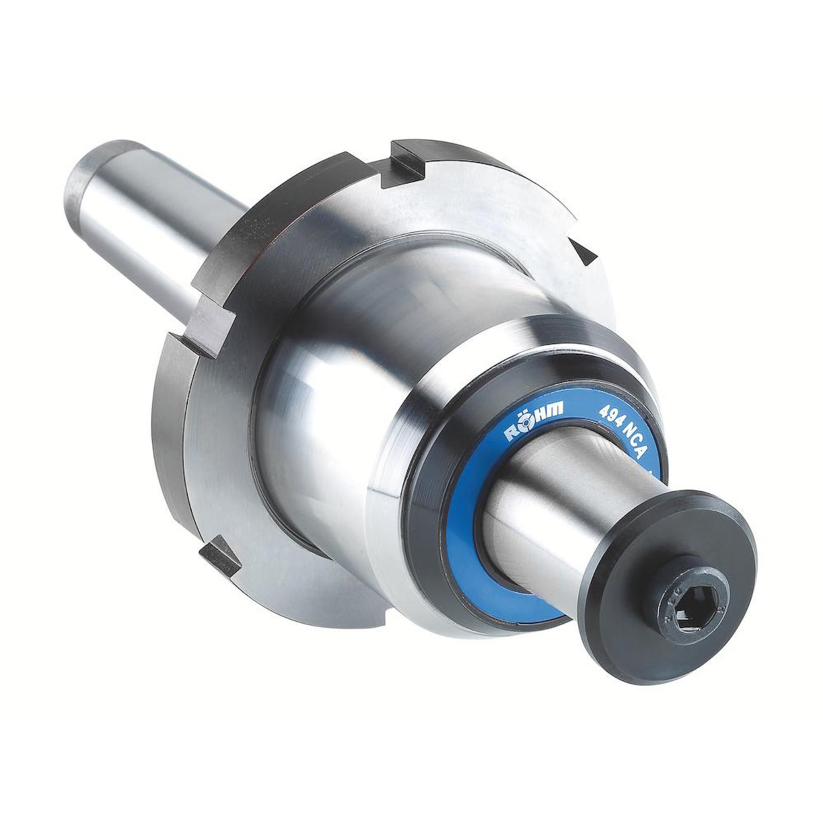 Röhm Mitlaufender Zentrierkegel, Aufnahme MK 5, Größe 495, mit Abdrückmutter - 304584