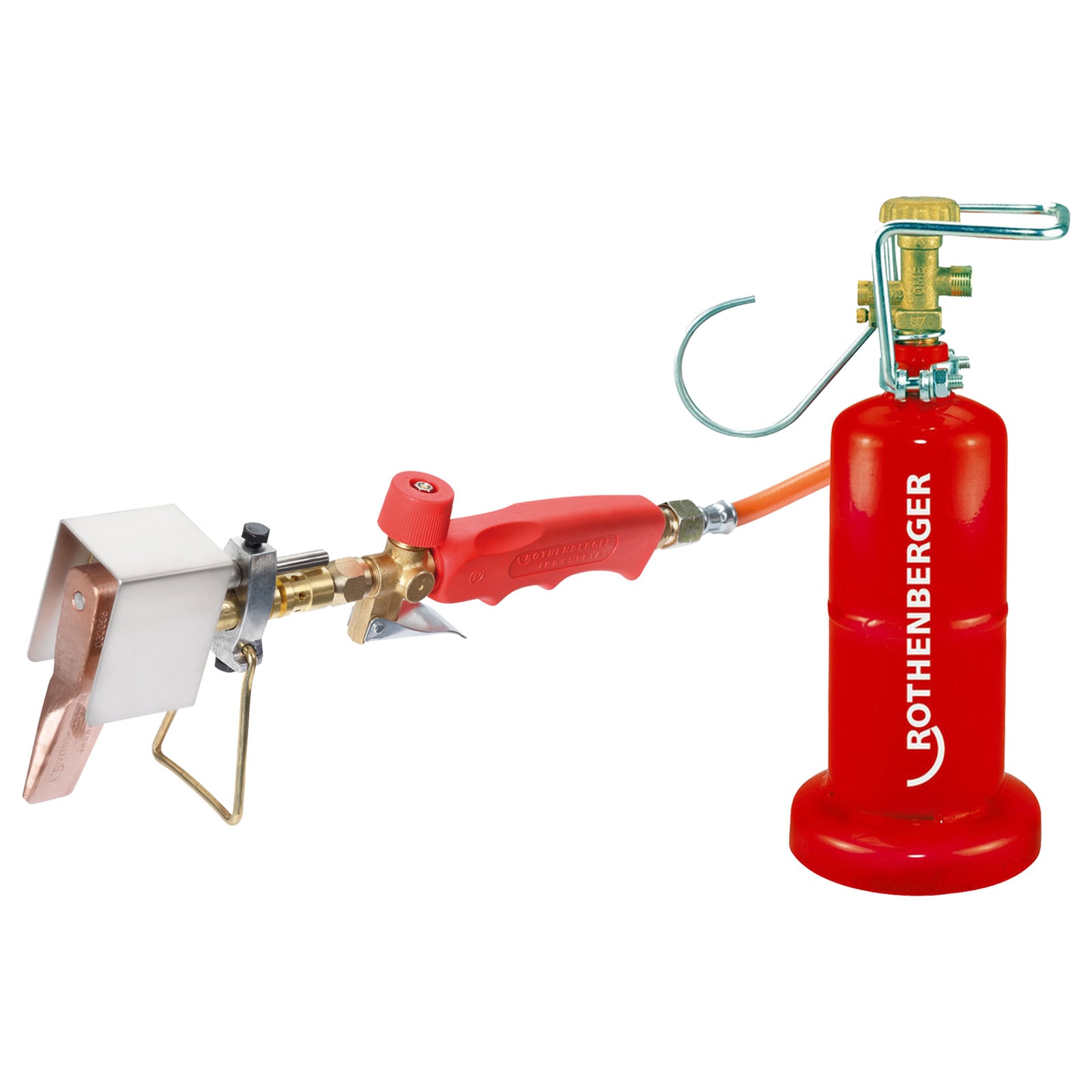 ROTHENBERGER Industrial Dachrinnen-Lötset inkl. Propan-Kleinflasche 0,5kg leer - 1500004721