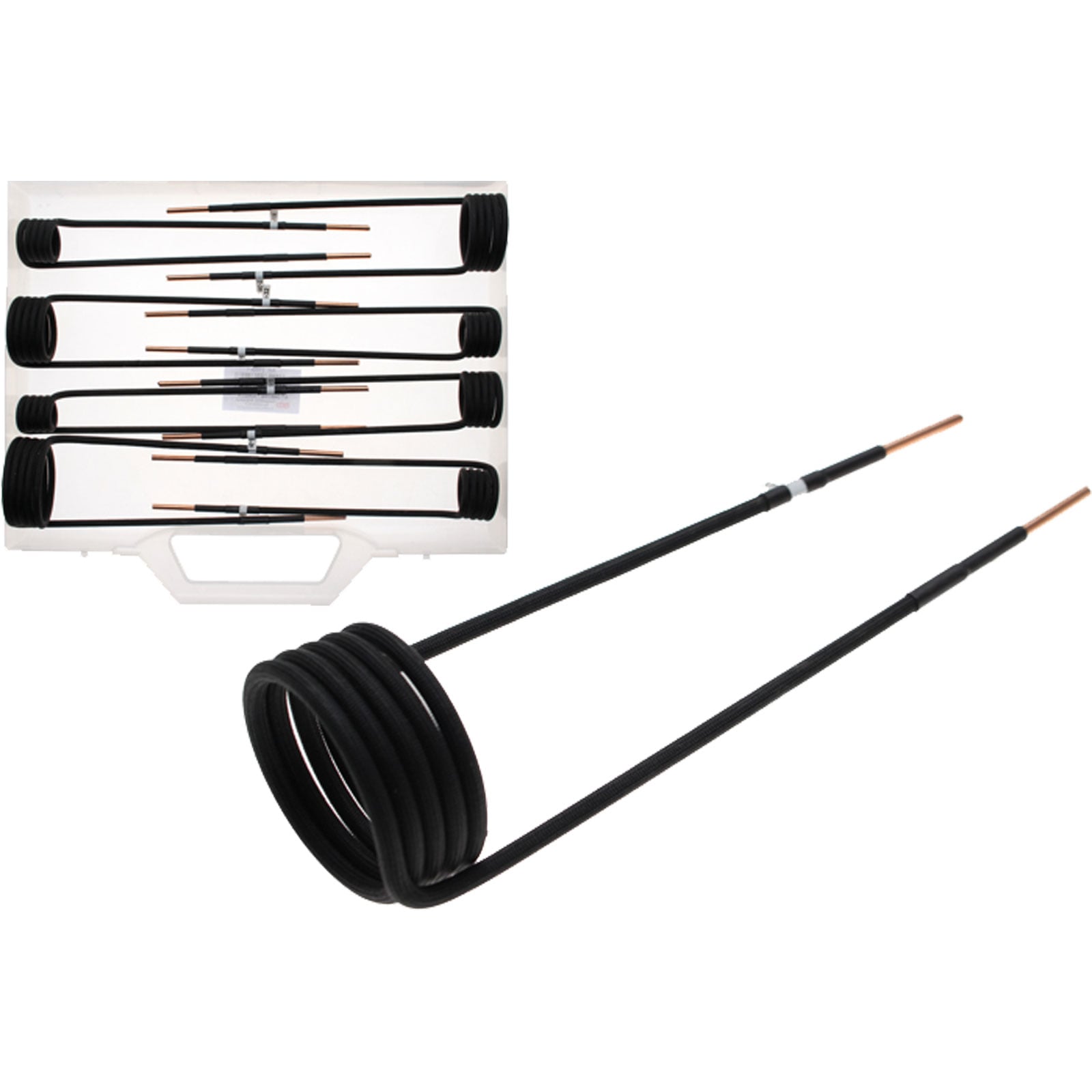 BGS Induktions-Spulen-Satz für Induktionsheizgerät 90° abgewinkelt für Art. 2169 / 3390 / 3391 8tlg. - 2169-1