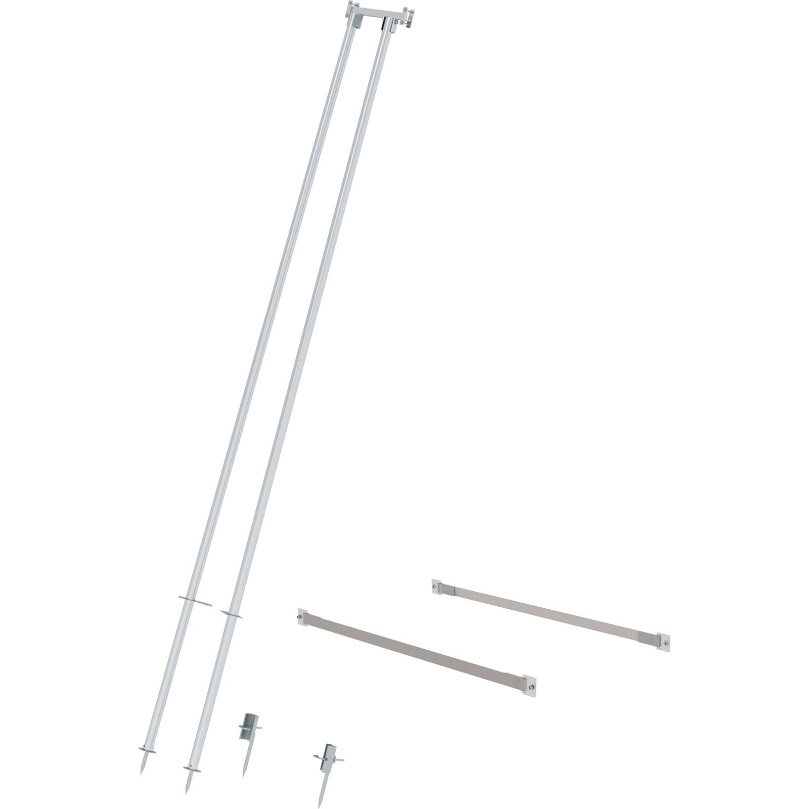 Günzburger Steigtechnik 2x Obstbaumstützen passend für Anlegeleitern und Schiebeleitern - 019946