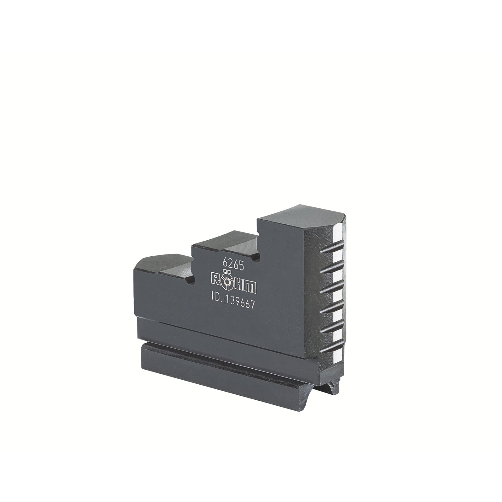 Röhm Umkehr-Aufsatzbacken UB, Größe 160, 3-Backensatz, gehärtet - 110118