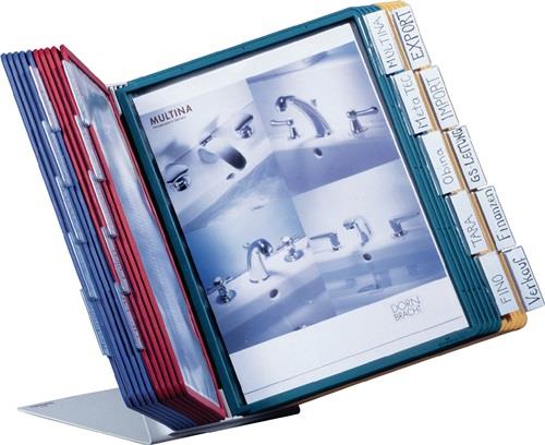 Durable Tischständer Stahlblech lichtgrau, RAL 7035 - 569900