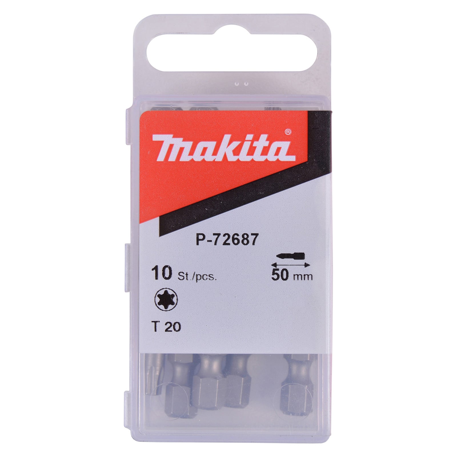 Makita Bit T20x50 mm 10 St. - P-72687