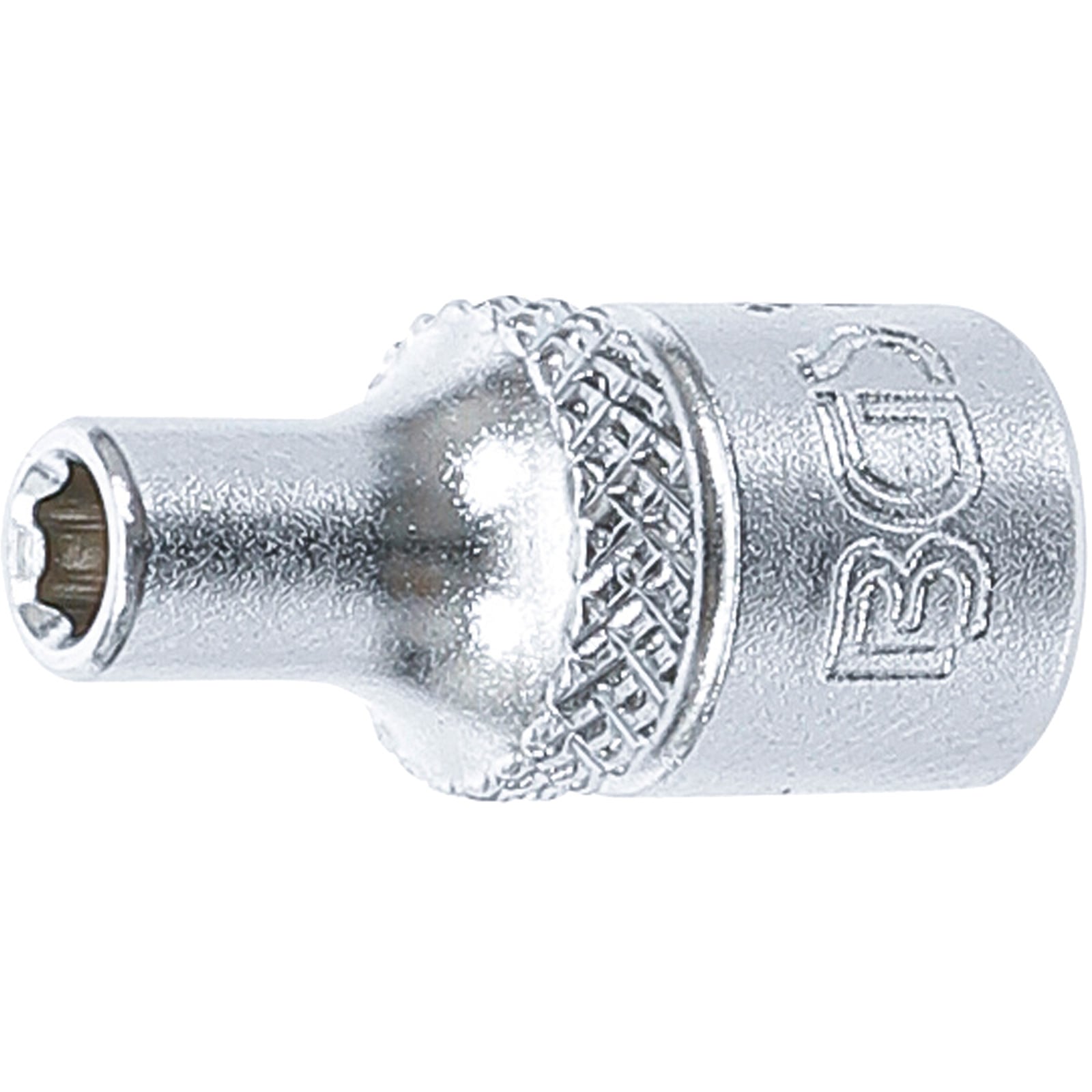 BGS Steckschlüssel-Einsatz Sechskant Antrieb Innenvierkant 6,3 mm (1/4") SW 3,5 mm - 2473