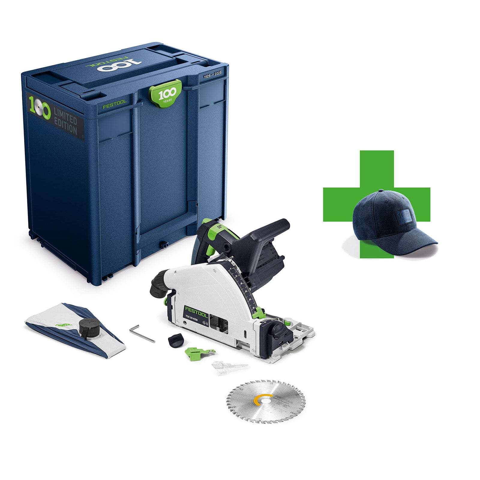 Festool Akku-Tauchsäge TSC 55 KEB-Basic 100Y Limited Edition - 578223