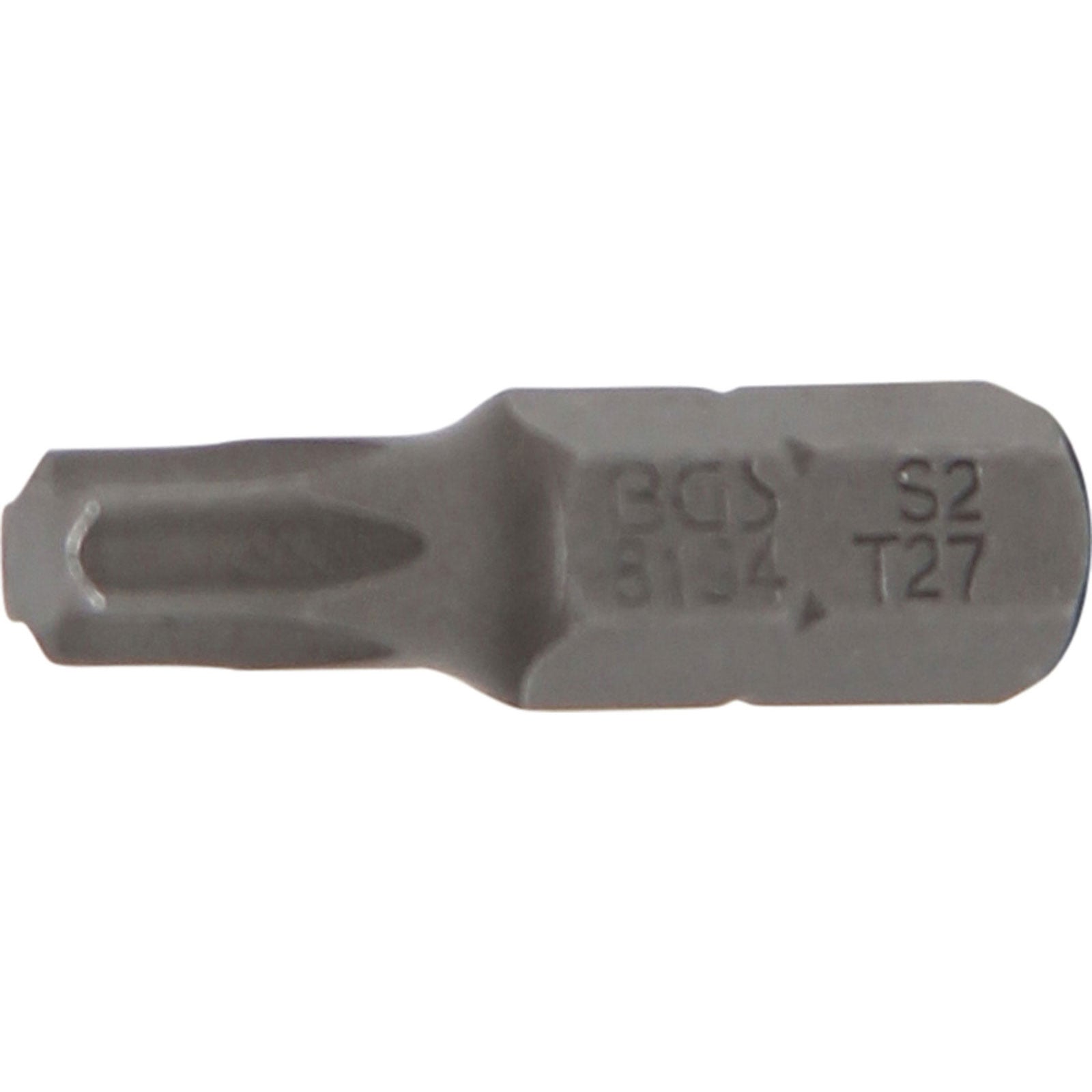 BGS Bit Antrieb Außensechskant 6,3 mm (1/4") T-Profil (für Torx) T27 - 8194