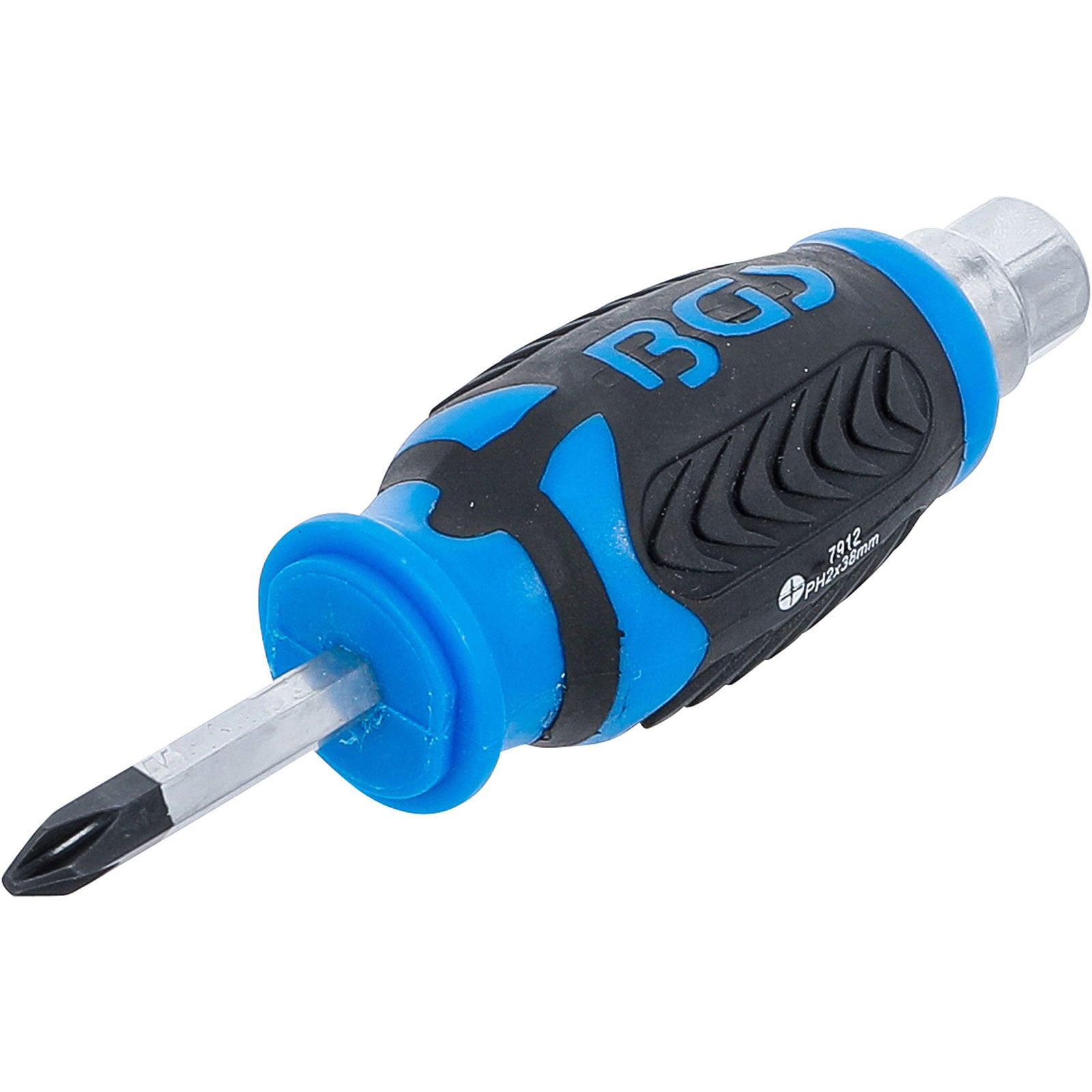 BGS Schraubendreher Klinge mit Sechskant-Profil Kreuzschlitz PH2 Klingenlänge 38 mm - 7912