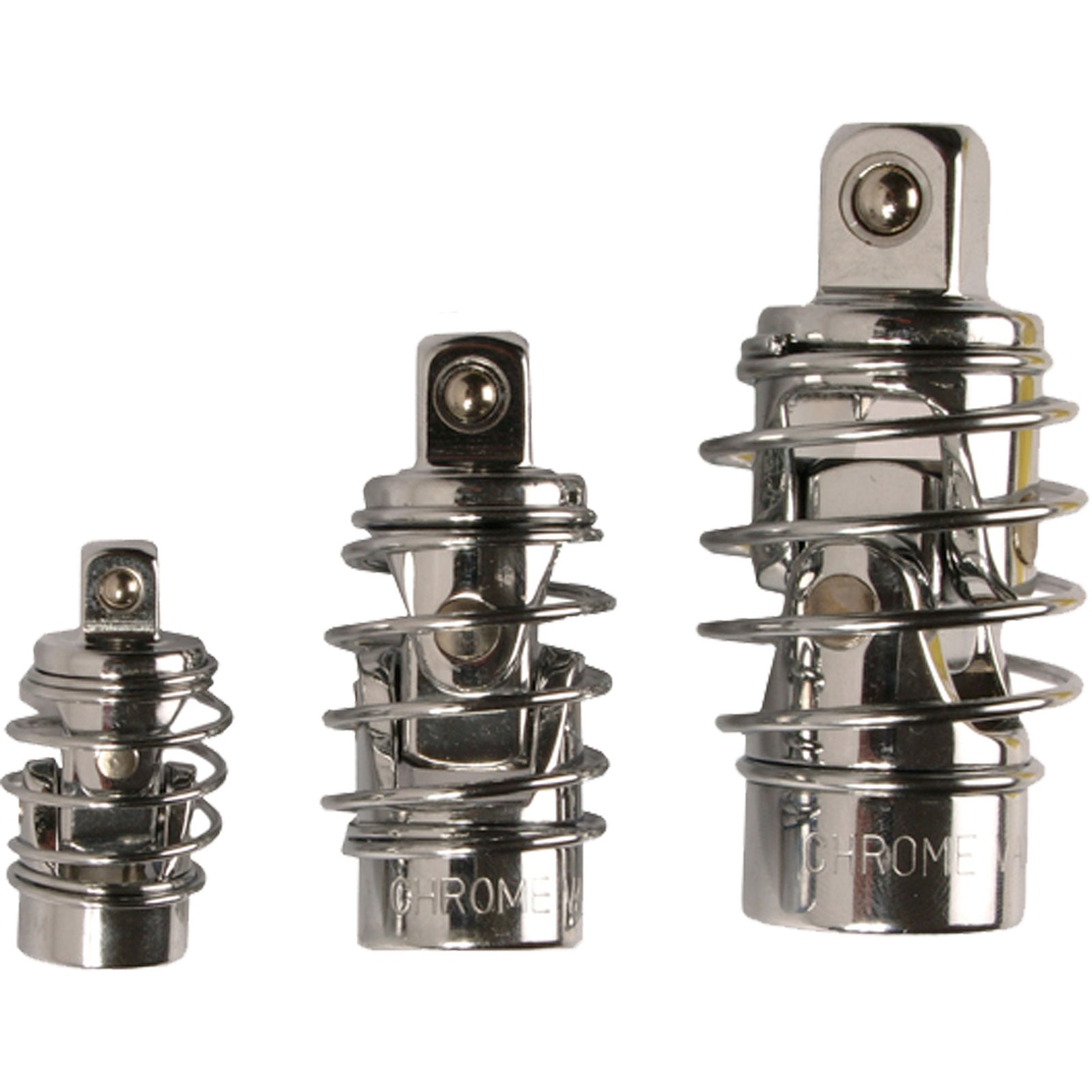 BGS Kardangelenk-Satz mit Feder 6,3 mm (1/4") / 10 mm (3/8") / 12,5 mm (1/2") 3tlg. - 252