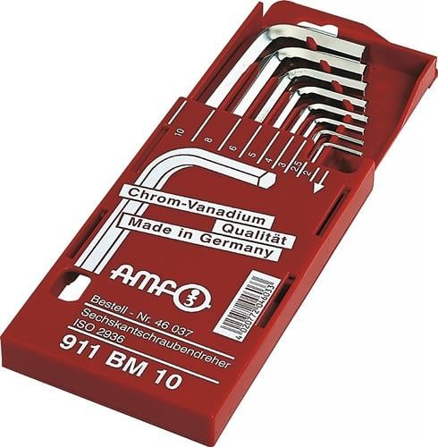 AMF Winkelschraubendrehersatz 911BM 8tlg. in Schiebekassette - 46037