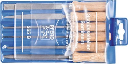 PFERD Schlüsselfeilensatz DIN 7283 A-F Länge 100 mm - 11706100