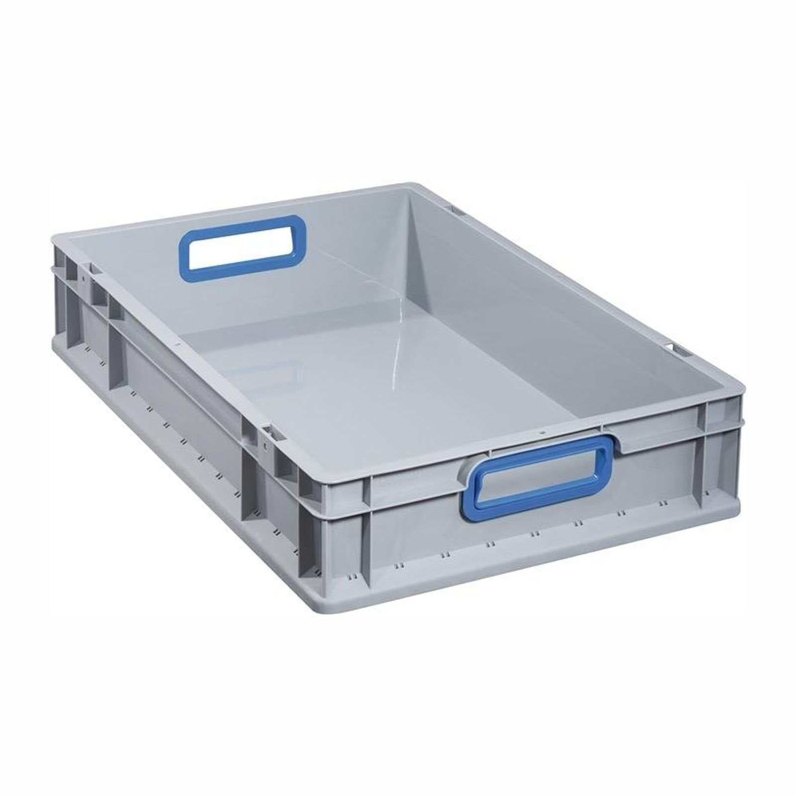 Allit Transportstapelbehälter offener Griff blau 600 x 400 x 120 mm - 456760