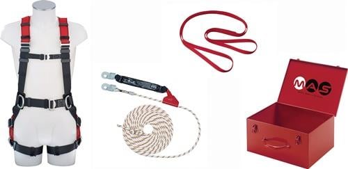 Sicherheitskoffer EN 363 PSA III 4-tlg.MAS