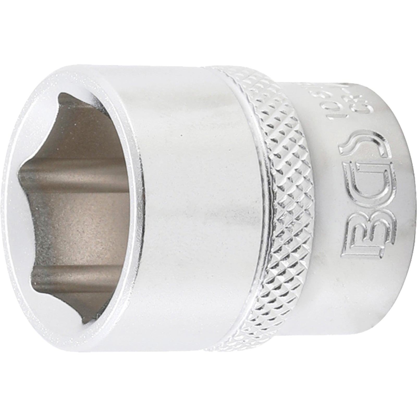 BGS Steckschlüssel-Einsatz Sechskant Antrieb Innenvierkant 10 mm (3/8") SW 18 mm - 10618