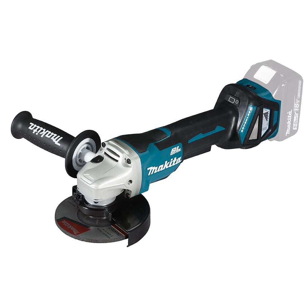 Makita DGA515Z Akku-Winkelschleifer Ø 125 mm 18 V mit Paddleschalter Solo
