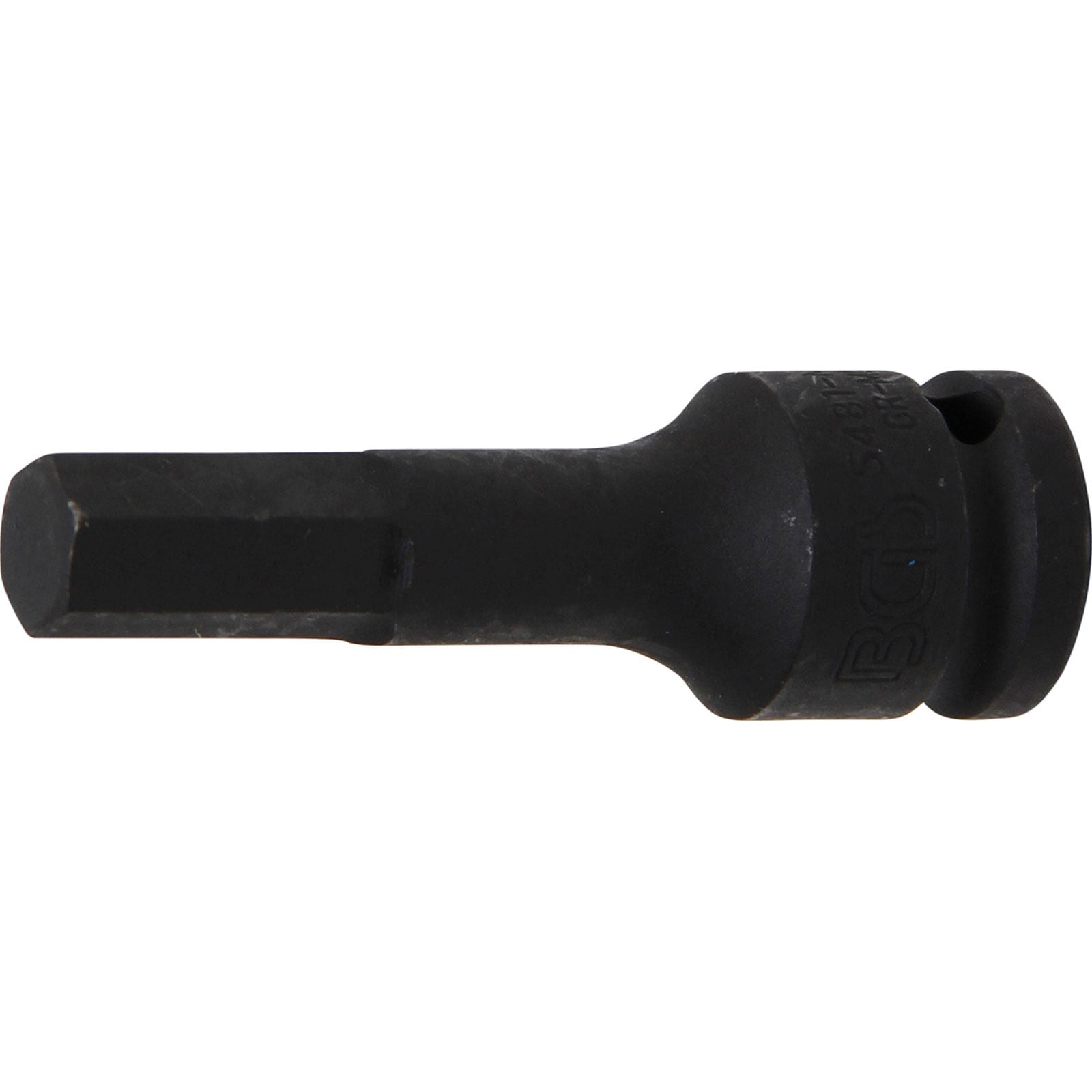 BGS Kraft-Bit-Einsatz Antrieb Innenvierkant 12,5 mm (1/2") Innensechskant 12 mm - 5481-M12