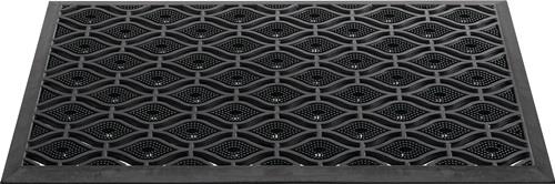 HAMAT Fußmatte schwarz Gummi - 3451441007 HAMAT Fußmatte schwarz Gummi - 3451441007