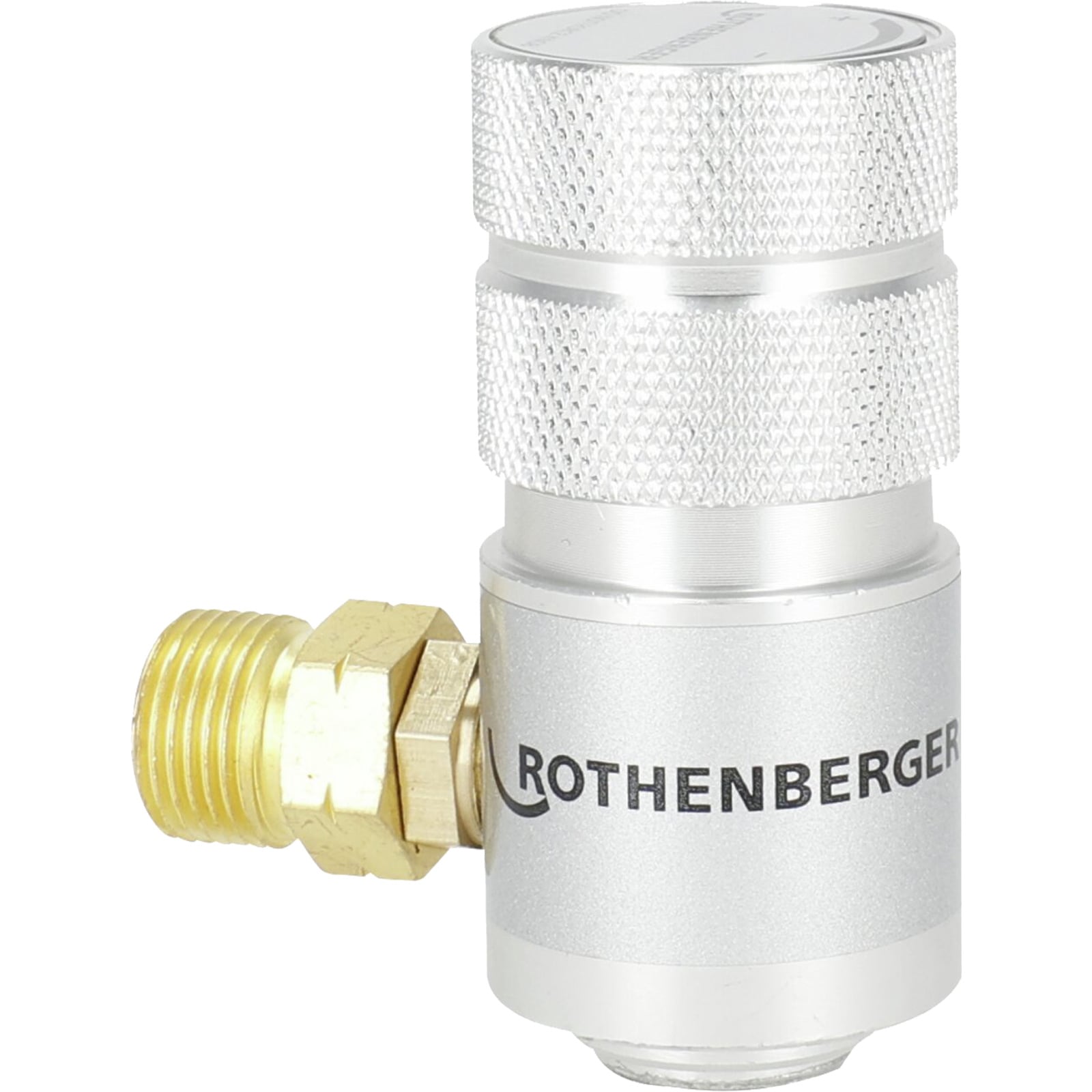 ROTHENBERGER Druckminderer für MAPP und Propan 7/16" EU 3/8“ Schlauchanschluss 0 - 2 bar SET - 1000000627