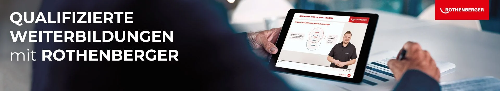 Rothenberger Banner – Qualität trifft Performance – Profiwerkzeug auf einen Blick