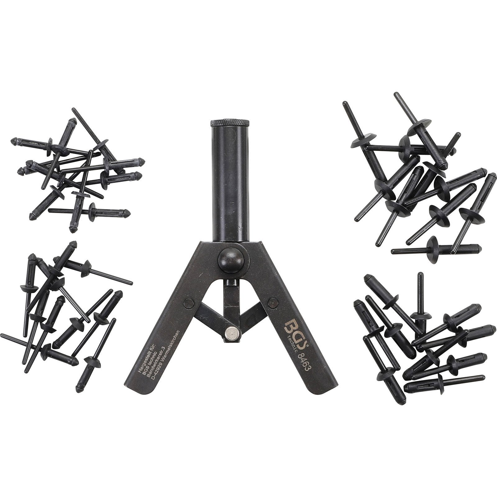 BGS Kunststoff-Nietzangen-Satz 41tlg. - 8463