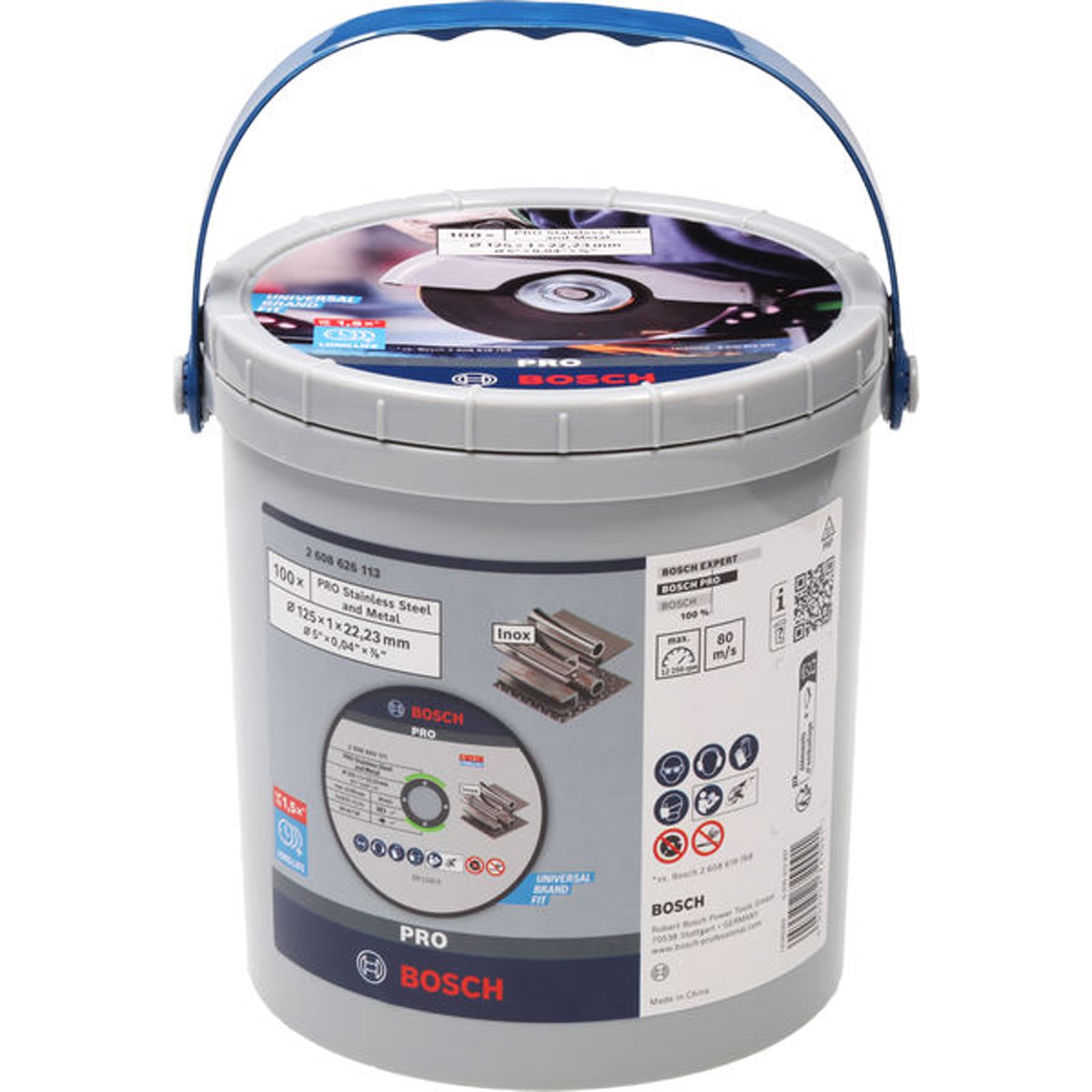 Bosch PRO Stainless Steel and Metal Trennscheibe 125 x 1 x 22,23 mm gerade 100 St - 2608626113