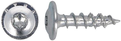 Rückwandschraube 4x17mm TX-15 verz.17mm 200 St.DYNAPLUS