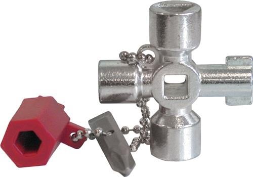 Schaltschrankschlüssel Mini 6 Funktionen - 400187