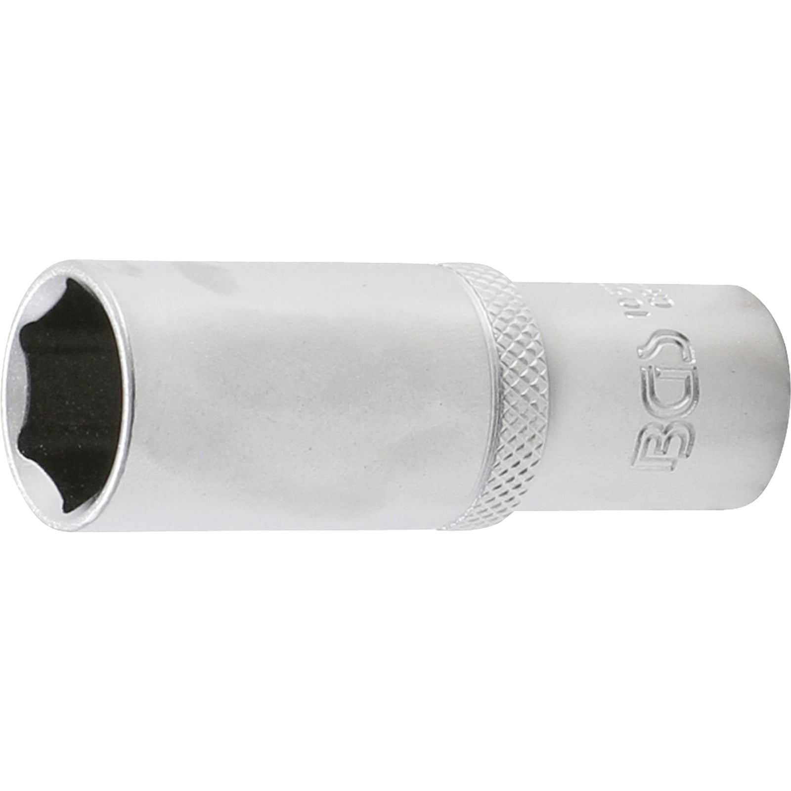 BGS Steckschlüssel-Einsatz Sechskant tief Antrieb Innenvierkant 10 mm (3/8") SW 16 mm - 10536