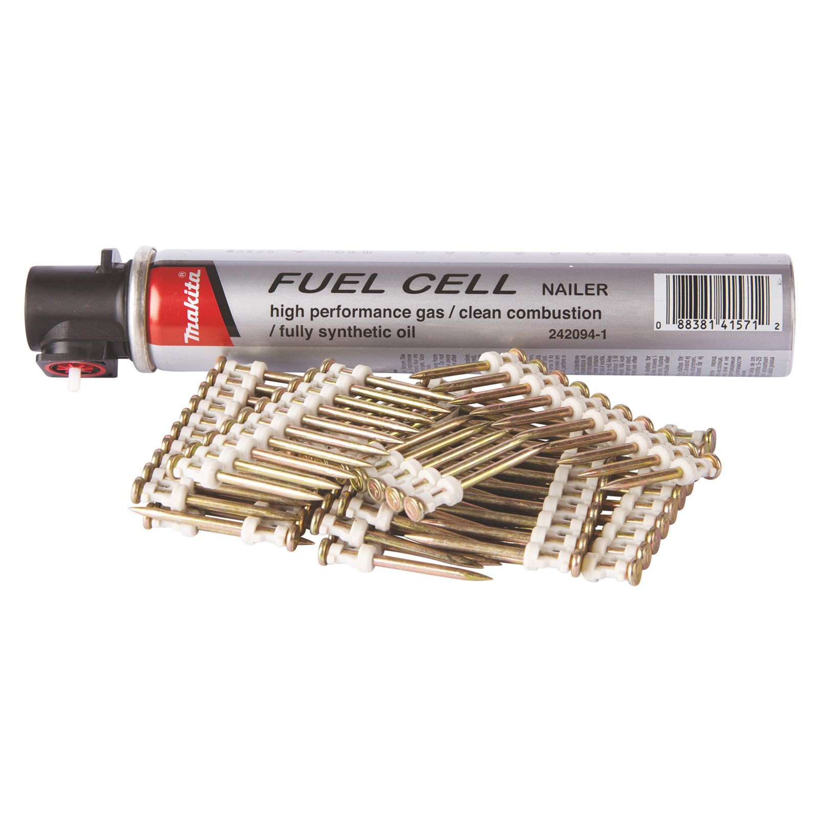 Makita Betonnagel 2,6x40 mm C6 + Gas - 196294-4