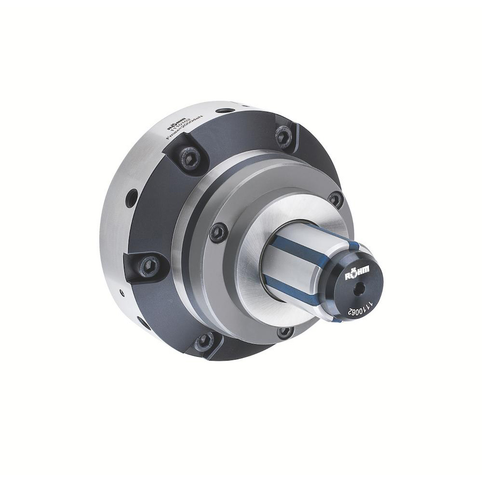 Röhm Segmentspanndorn ABSIS, kraftbetätigt, Größe ABSIS 1, mit Flanschaufnahme - 1110001