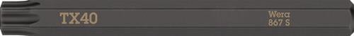 Bit 867 S TORX 40x70mm 1/4 Zoll TORX 40x70mm L.70mm WERA
