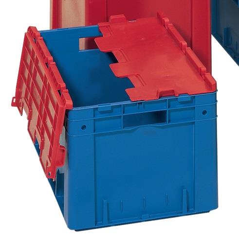 LA-KA-PE Klappdeckel PP L400xB300mm - VTK/D400K BLAU