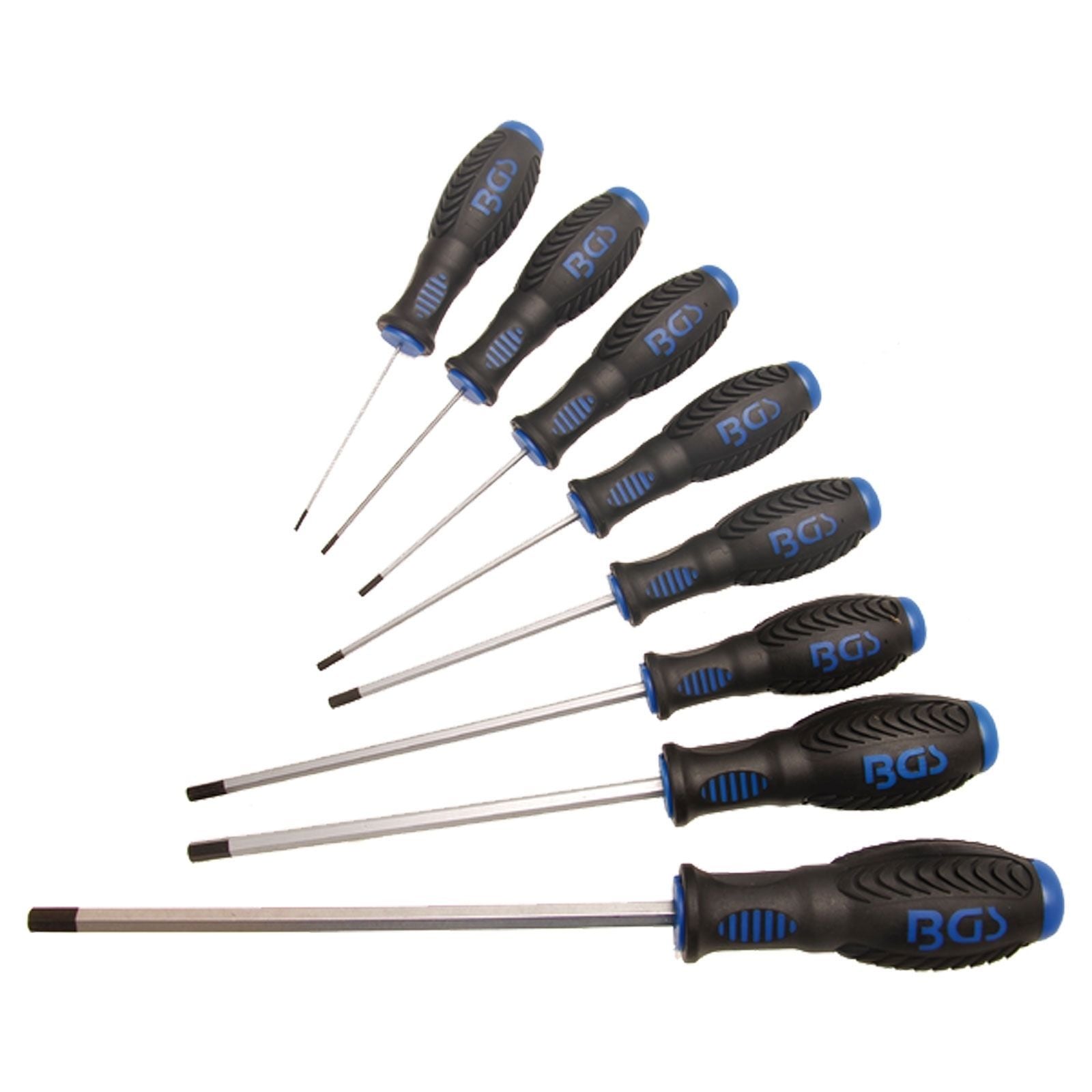 BGS Schraubendreher-Satz Innen-6-Kant 8tlg. - 8629