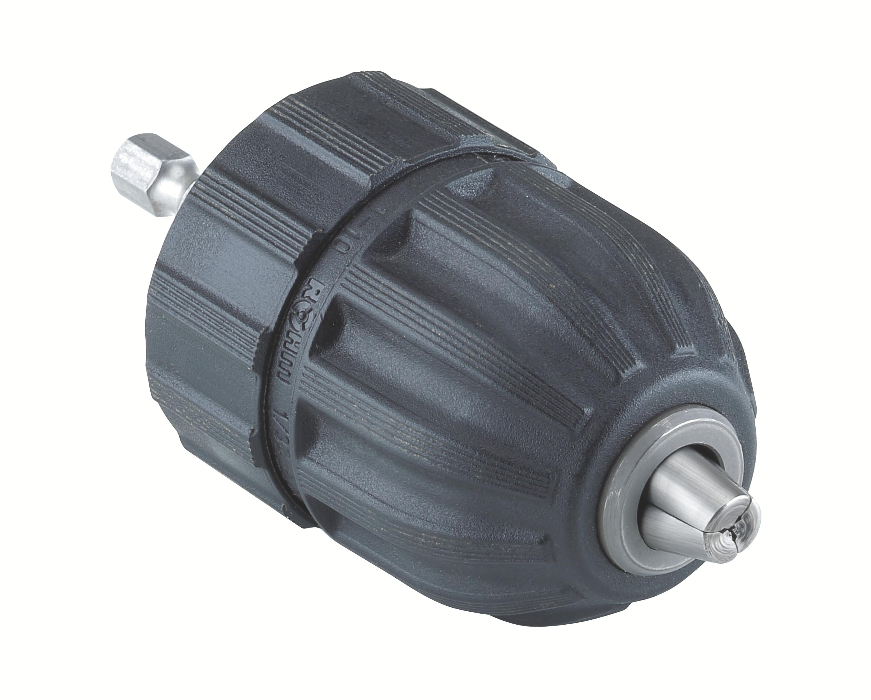 Röhm Schlüsselloses Bohrfutter EXTRA80-RV, Größe 10, Aufnahme 1/4" Hex, Kunststoff - 1178269