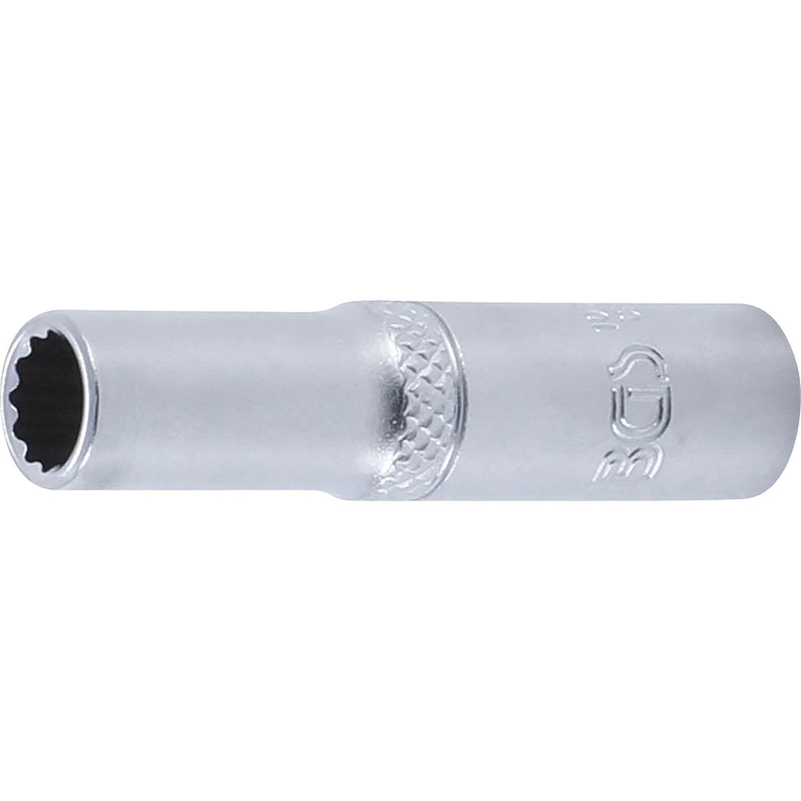 BGS Steckschlüssel-Einsatz Zwölfkant tief Antrieb Innenvierkant 6,3 mm (1/4") SW 7 mm - 10707