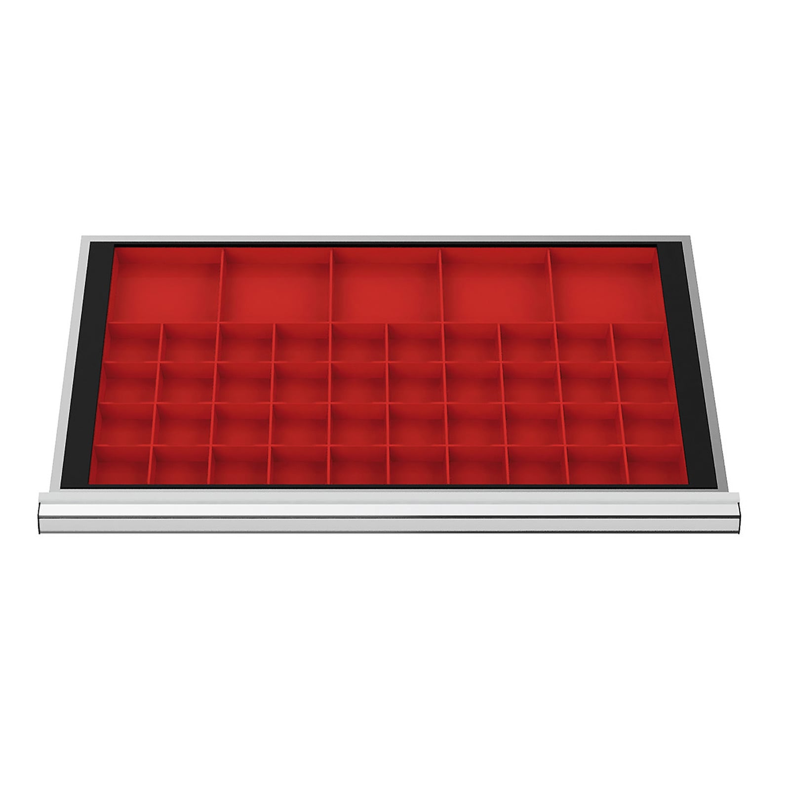 WS24 Schubladeneinteilung Kleinteilekästen BLH 50 mm Innenmaß 800 x 450 mm - WS24-100283