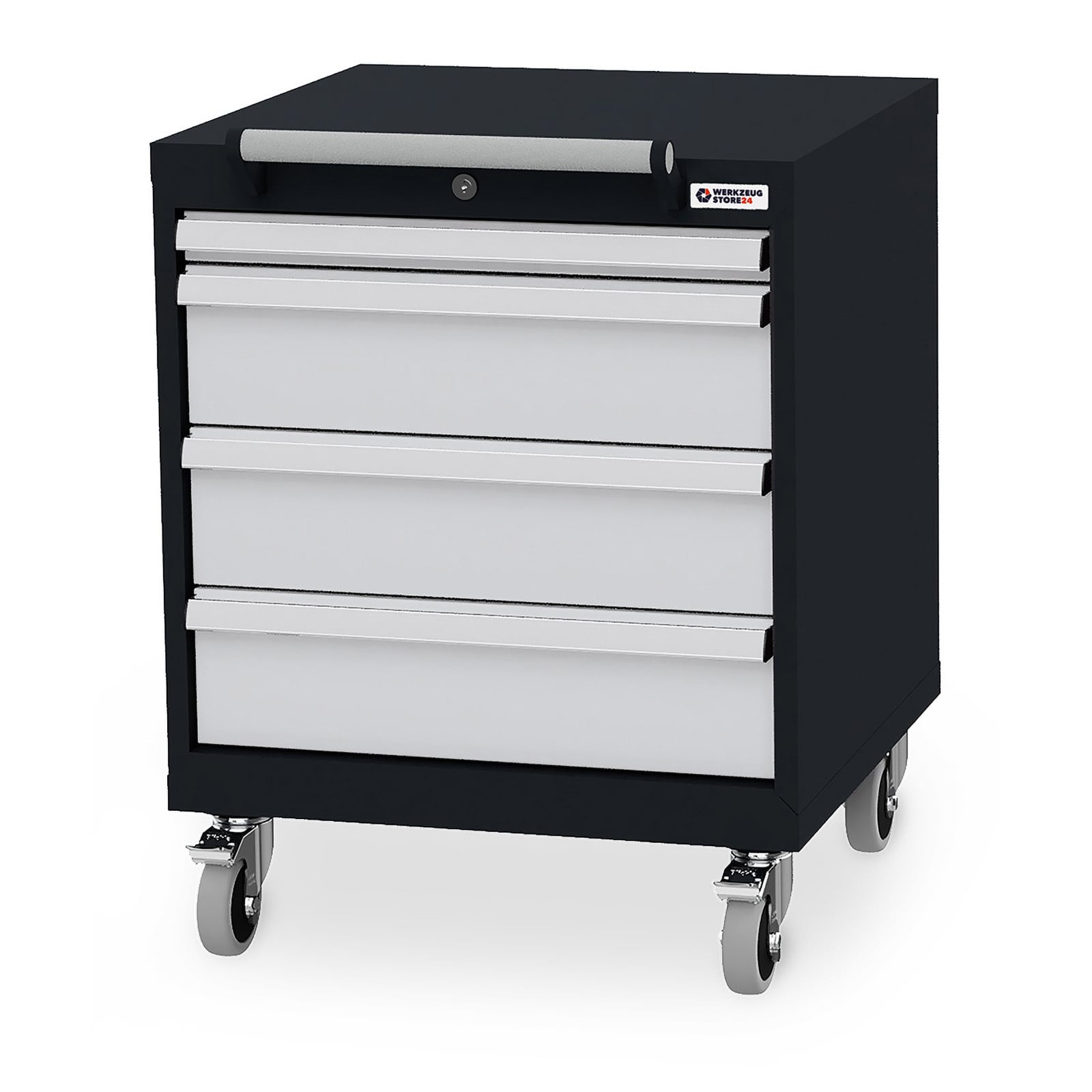 WS24 Mobiler Schubladenschrank Schubladen: 1 x 50 3 x 150B x T x H 600 x 575 x 790 mm - WS24-100189