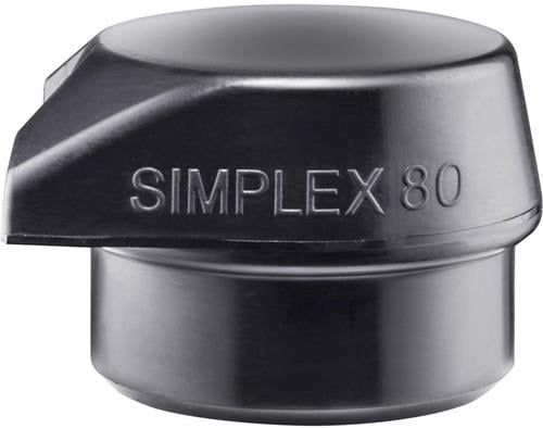 Schonhammerkopf Kopf-D.80mm 2/5 HALDER