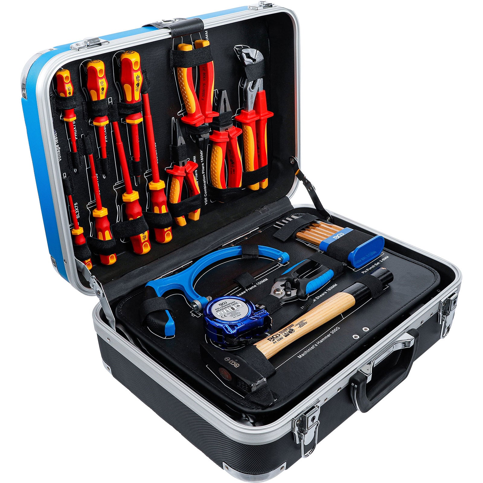 BGS Kälte-/Klima-Werkzeugkoffer 86tlg. - 15504