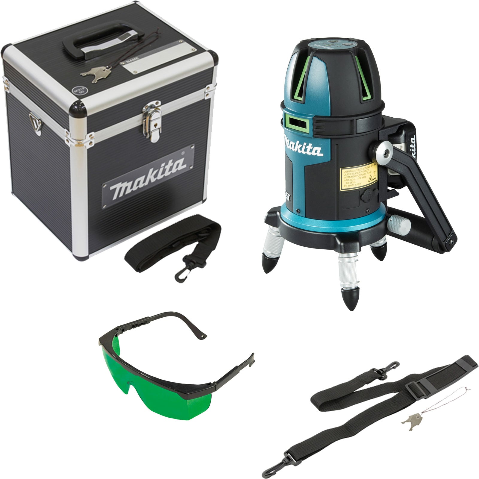 Makita SK209GDZ Akku-Multi Linienlaser grün 12 V max. Solo im Transportkoffer