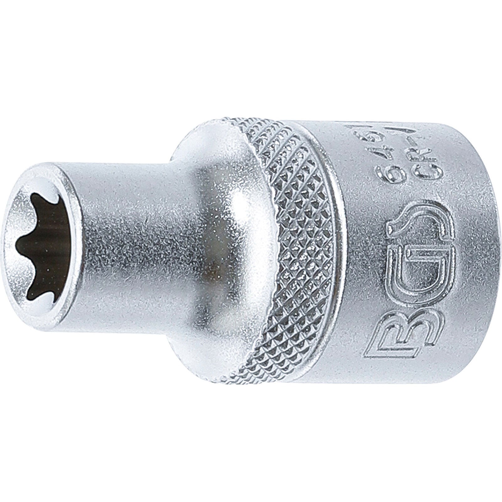 BGS Steckschlüssel-Einsatz E-Profil Antrieb Innenvierkant 12,5 mm (1/2") SW E11 - 6461