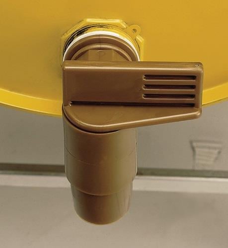 Fasshahn Kunststoff braun - 2-00001-0110