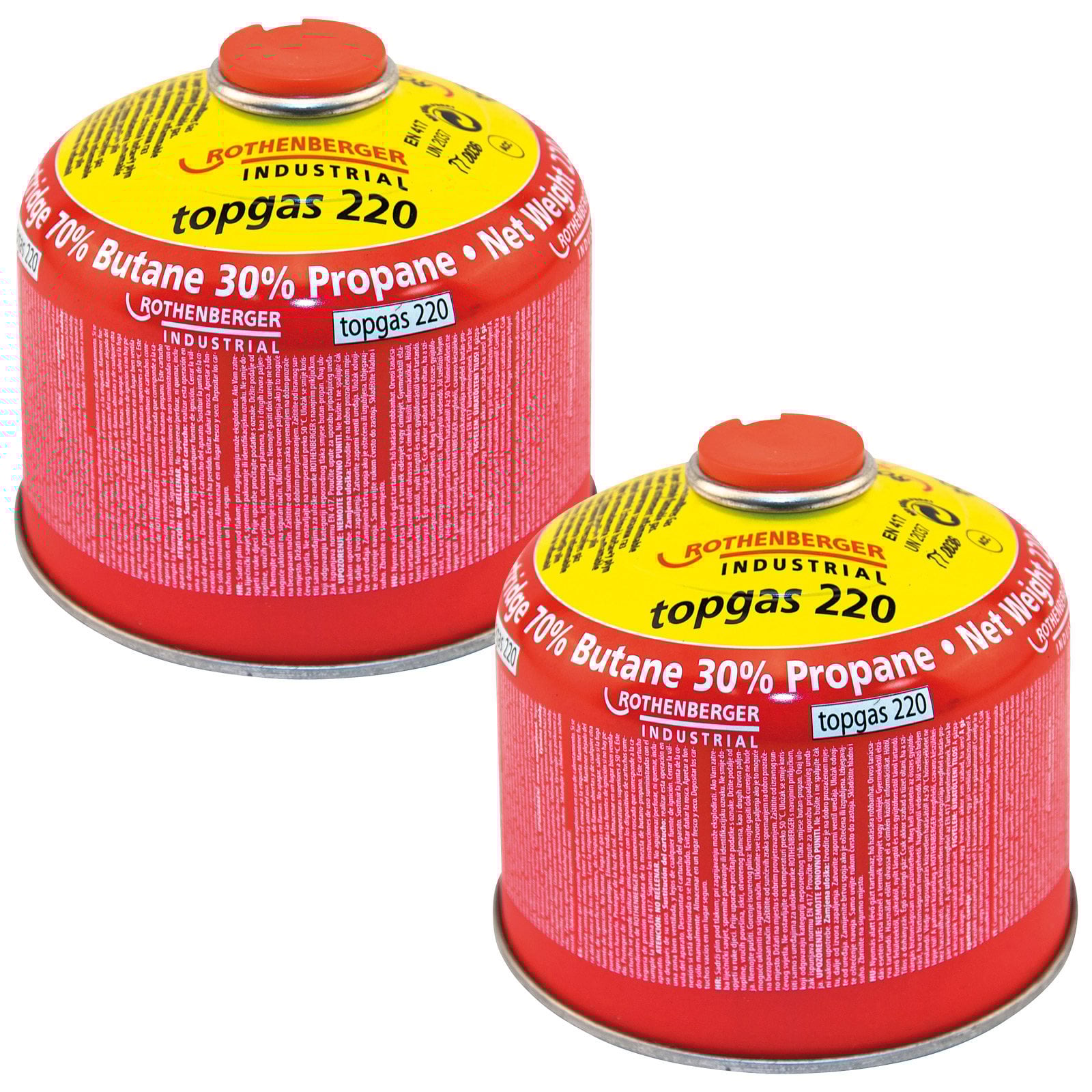 ROTHENBERGER Industrial 2x Topgas 220 - 1000003731