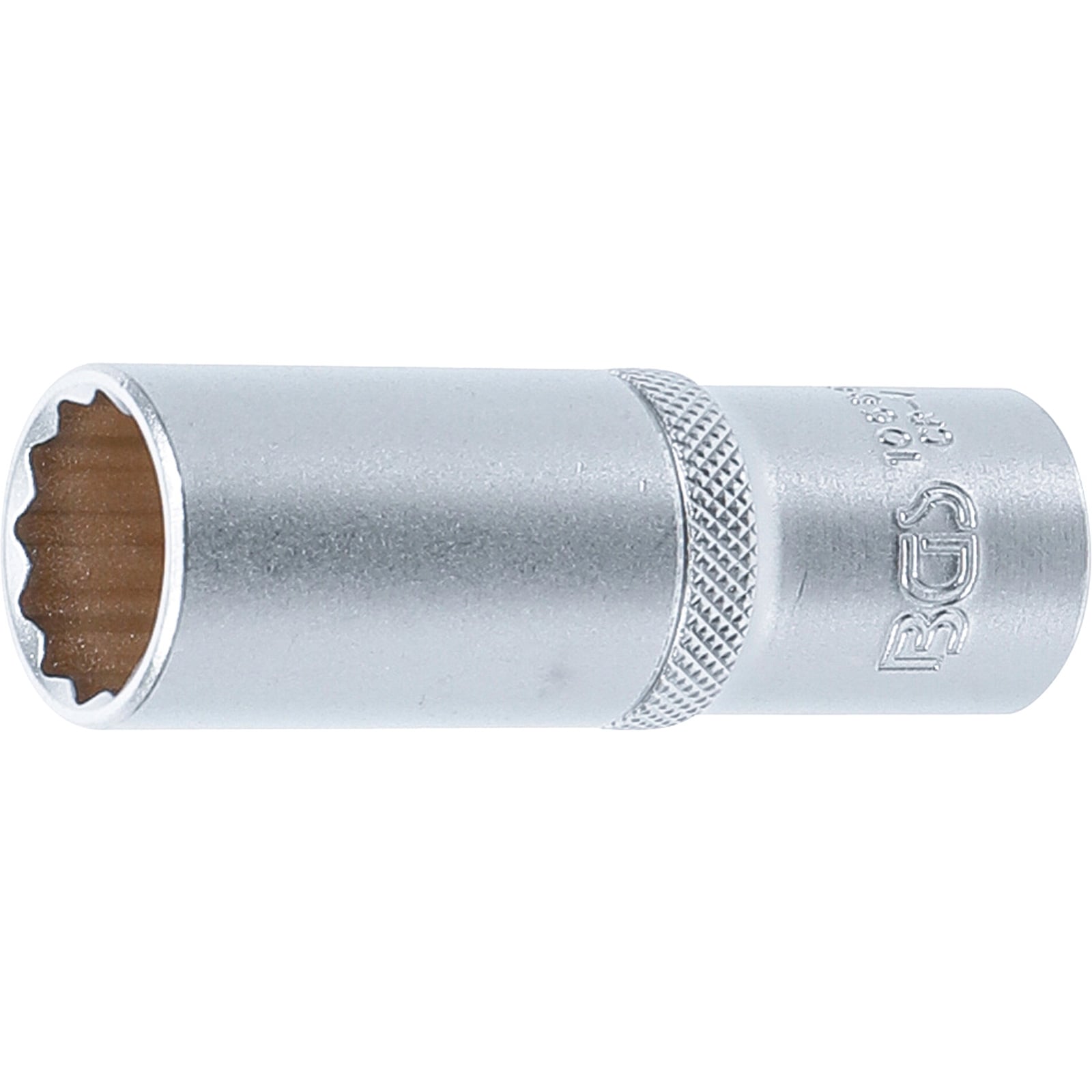 BGS Steckschlüssel-Einsatz Zwölfkant tief Antrieb Innenvierkant 12,5 mm (1/2") SW 19 mm - 10686
