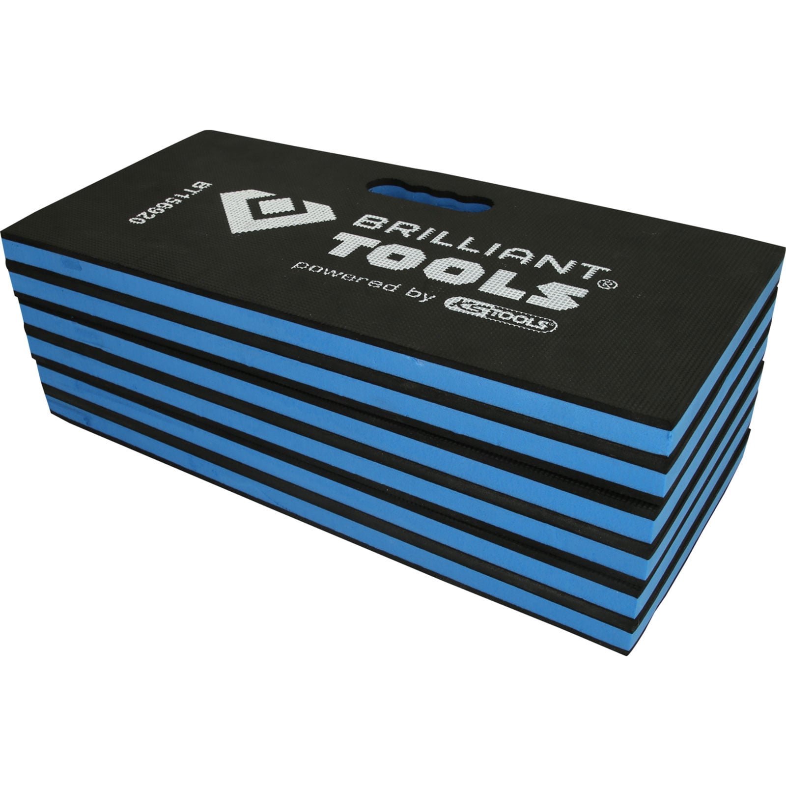 BRILLIANT TOOLS Faltbare Mechaniker-Schutzmatte 1200 x 400 x 23 mm - BT156920