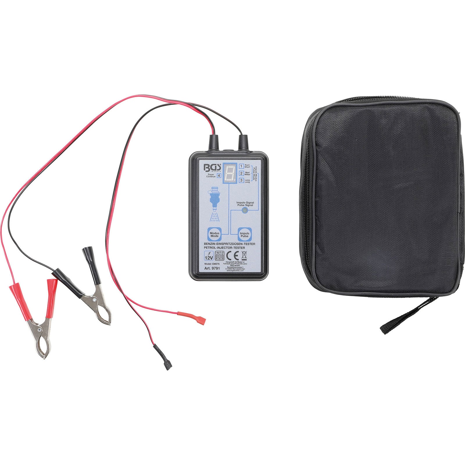 BGS Benzin-Einspritzdüsen-Tester - 9791