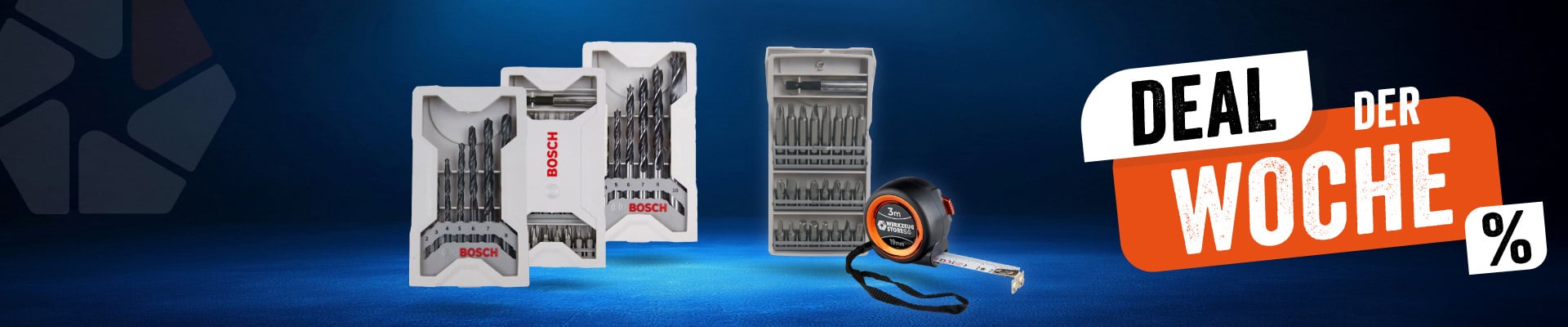 Blue Week Aktion mit attraktiven Rabatten auf Werkzeuge bei Werkzeugstore24