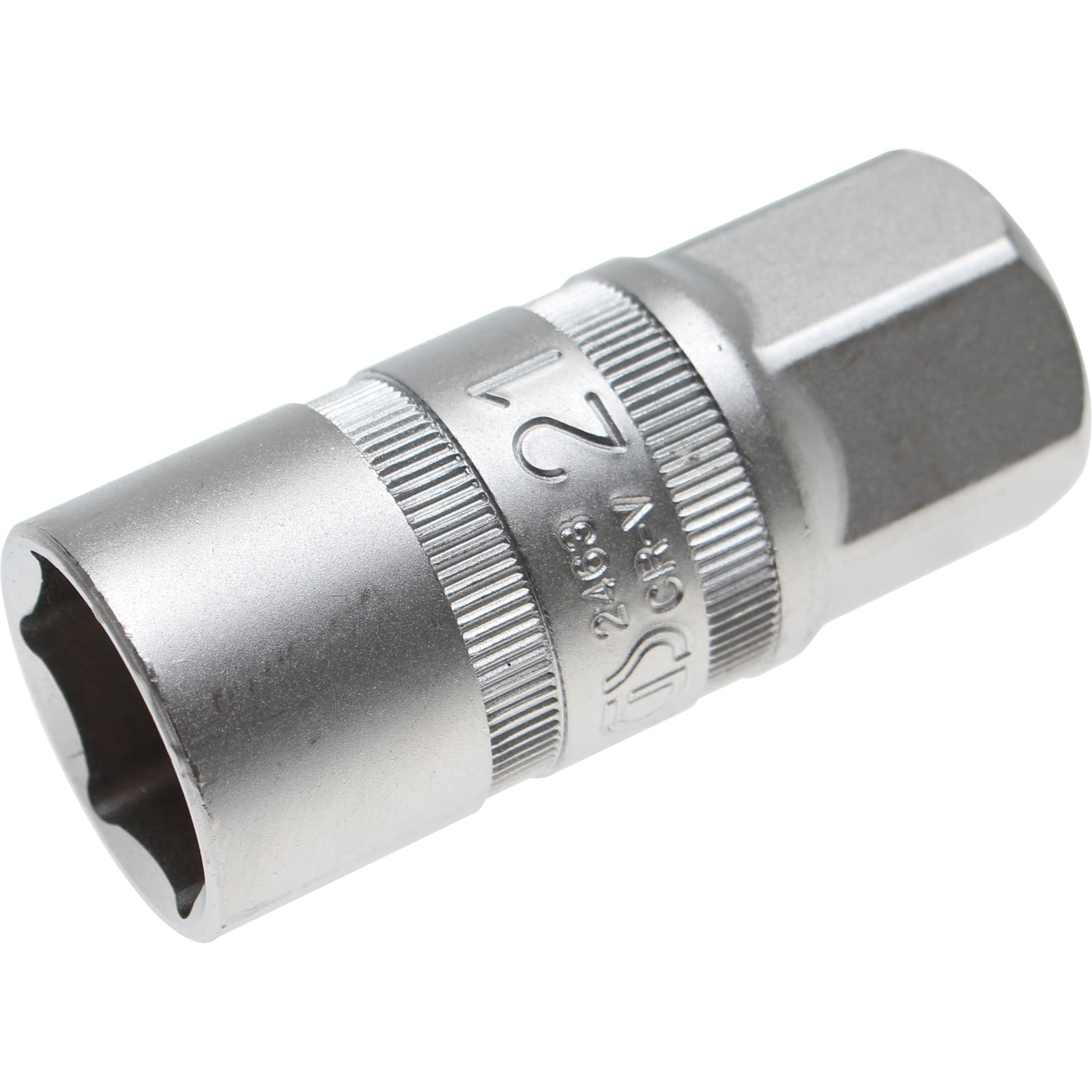 BGS Zündkerzen-Einsatz mit Magnet Sechskant Antrieb Innenvierkant 12,5 mm (1/2") SW 21 mm - 2463