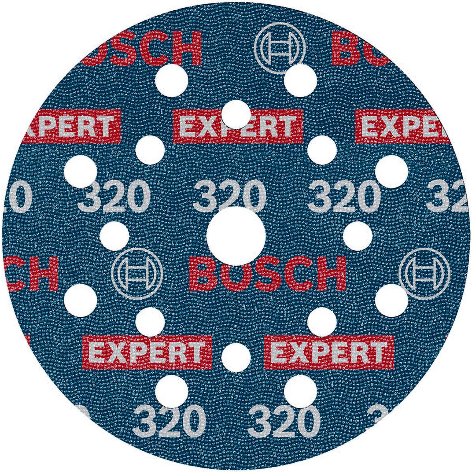 Bosch EXPERT O780 Folienschleifscheibe 125 mm K320 50 Stück - 2608902422