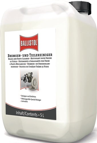 BALLISTOL Bremsen- u.Teilereiniger acetonfrei 5l Kanister - 25346